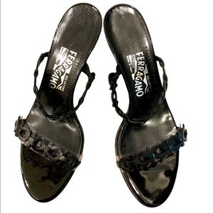 ⚡️Salvatore Ferragamo Patent Leather Sandals⚡️